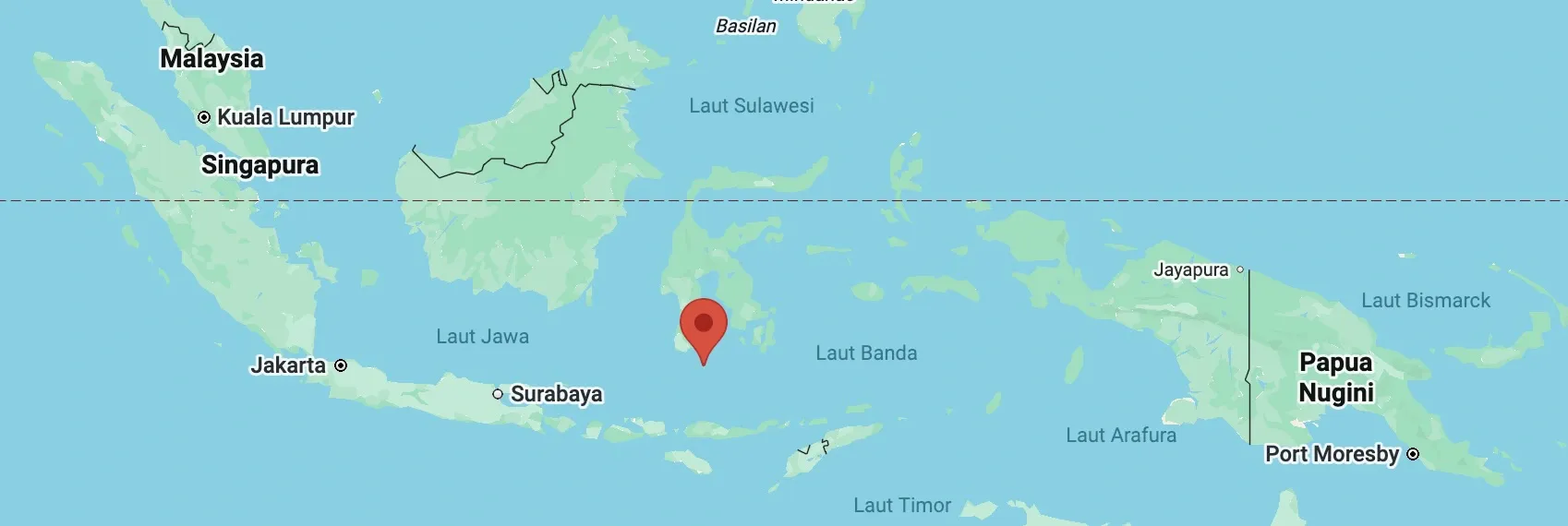 Selayar Island's location