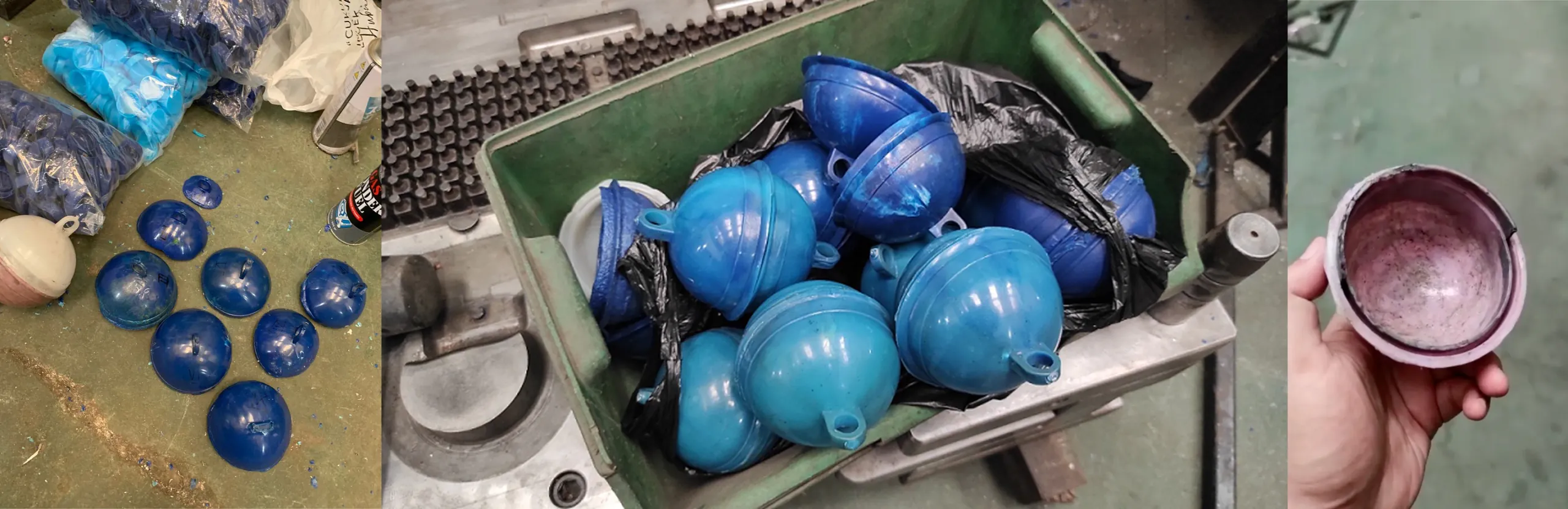 Material Trial at the local workshop